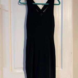 Banana Republic Black Backless Dress